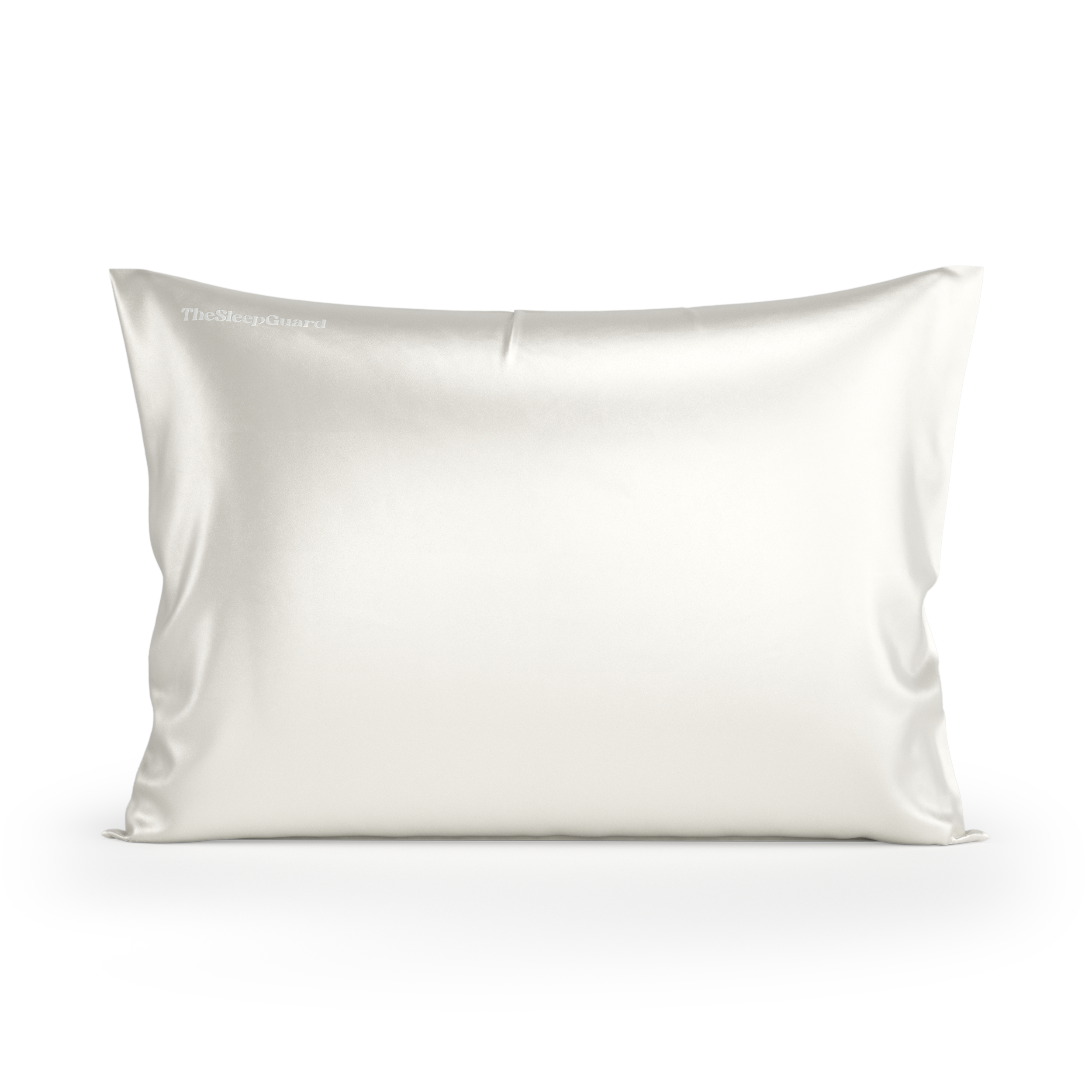 100% Mulberry Silk Pillowcase [22 Momme, 6A Grade] - Ivory White, Queen Size